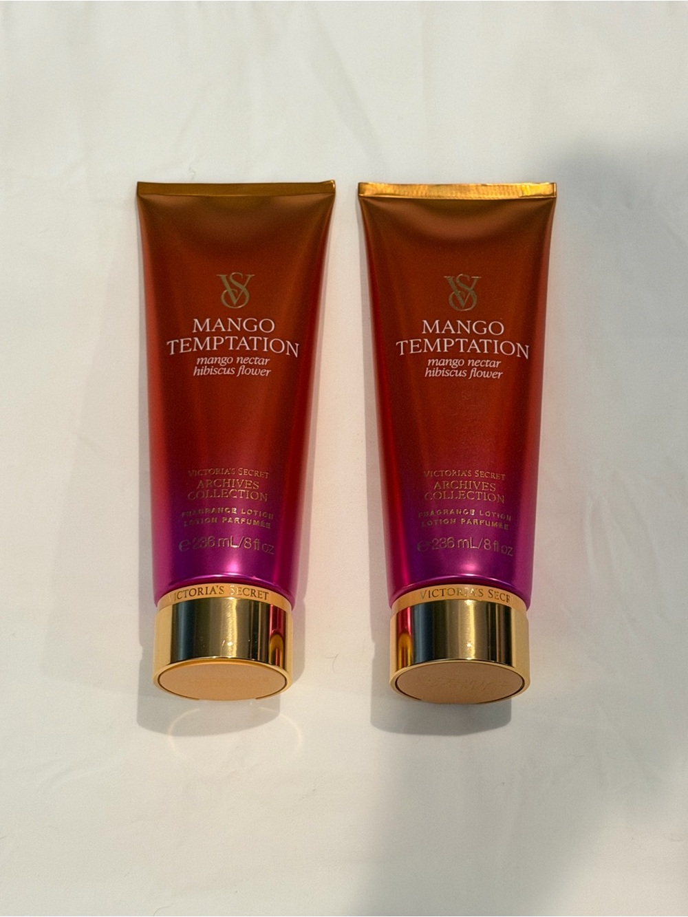 Victoria's Secret Mango Temptation Lotion - set of 2